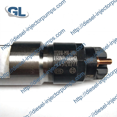 Diesel Gemeenschappelijke Spoorbrandstofinjector 0445120277 voor FAW J5/J6