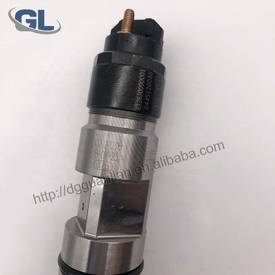 Diesel Gemeenschappelijke Spoorbrandstofinjector 0445120086,0445120265 voor WEICHAI WP12 612630090001