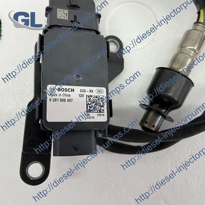 De zuurstofsensor 0281008497 van de hoge drukstikstof sensor van de de stikstofzuurstof van 12 volt de vlakke vijf naald voor Lichte vrachtwagen
