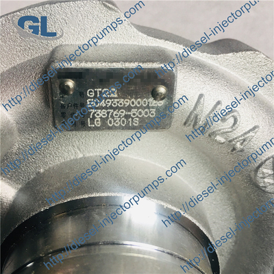 GT22 turbo 738769-5003 E049339000128 E049339000054 voor de Oogstvrachtwagen van Foton Aoling met de Motor van BJ493ZQ BJ493ZLQ3