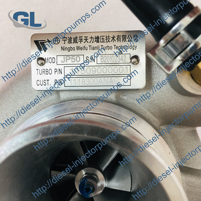 JP50 turbocompressor 1118300ANAC 1150900001-1 11509000011 JE4D25Q5A voor de Euro V-motor van ISUZU 2.5L