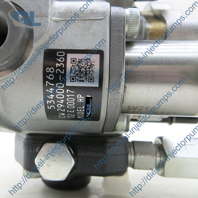 Originele Gemeenschappelijke Pomp van de Spoorbrandstof 294000-2360 5344768 voor de Motor van Cummins ISG QSF