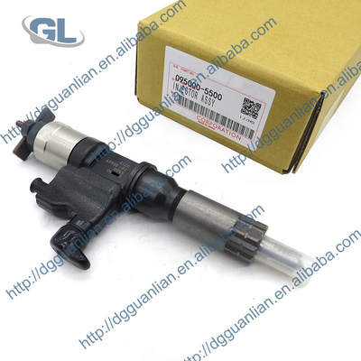 Echte Gemeenschappelijke spoorbrandstofinjector 095000-5500 095000-5501 8973675521 8973675522 voor ISUZU 4HL1, 6HL1