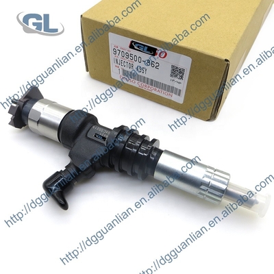 Echte Diesel Gemeenschappelijke Spoorbrandstofinjector 095000-8620 095000-8621 voor MITSUBISHI 6M60T ME306200 ME307085