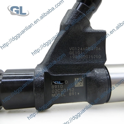 Nieuwe Diesel Gemeenschappelijke Spoorinjecteur 095000-8910 095000-8911 VG1246080106 voor de Motor van SINOTRUK HOWO