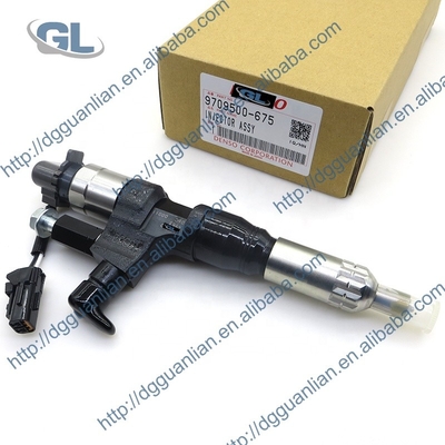 Echte Diesel Gemeenschappelijke Spoorinjecteur 095000-6750 095000-6753 voor HINO J08E 23670-E0030 23670-E0031 23670E0030