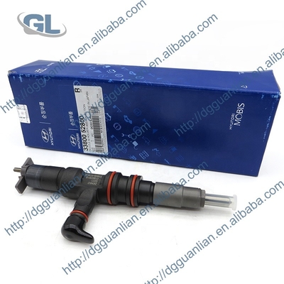Echte Diesel Gemeenschappelijke Spoorbrandstofinjector 295700-0221 voor Motor 33800-52800 van HYUNDAI F